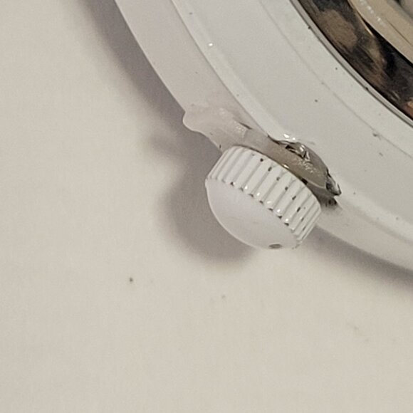 Geneva Animal Print Watch Quartz Big Face Watch with Stretchy Band - Picture 7 of 15